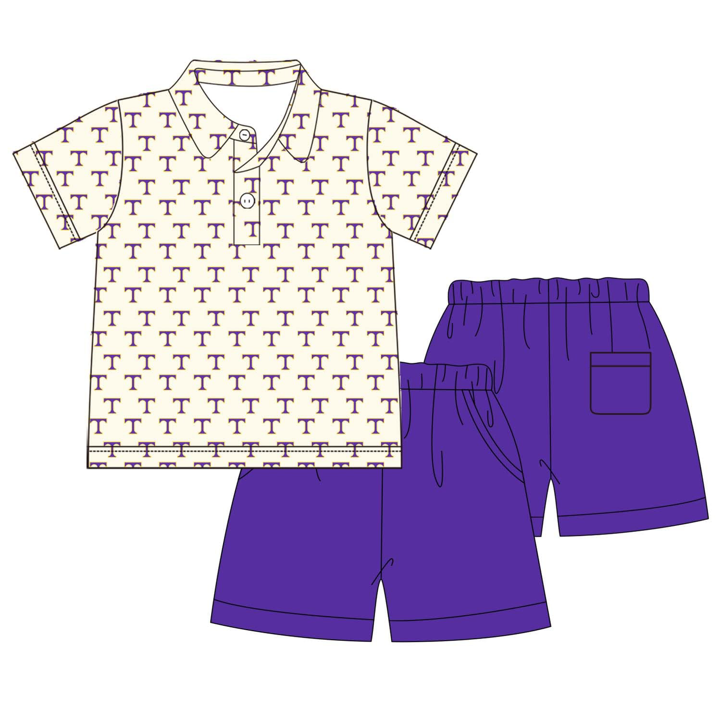 Preppy Game Day- Tallassee