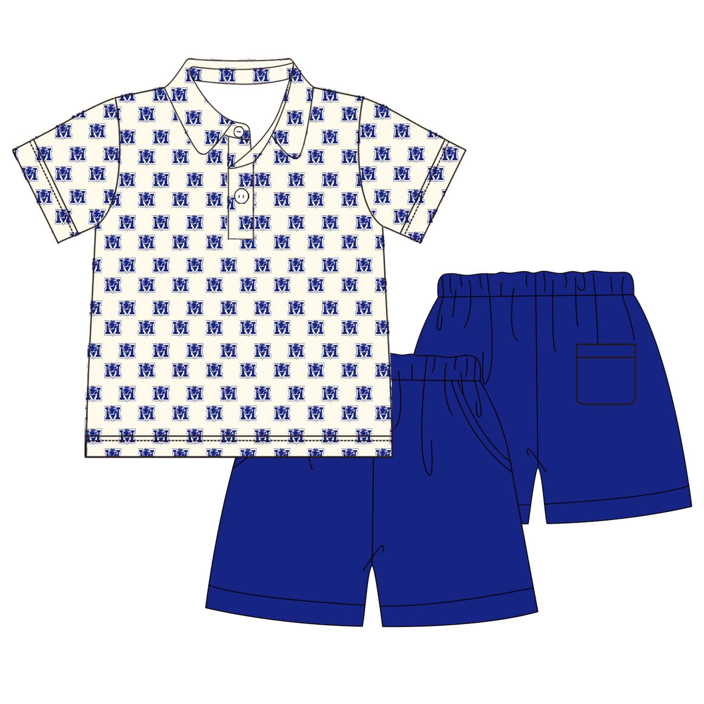 Preppy Game Day- Marbury