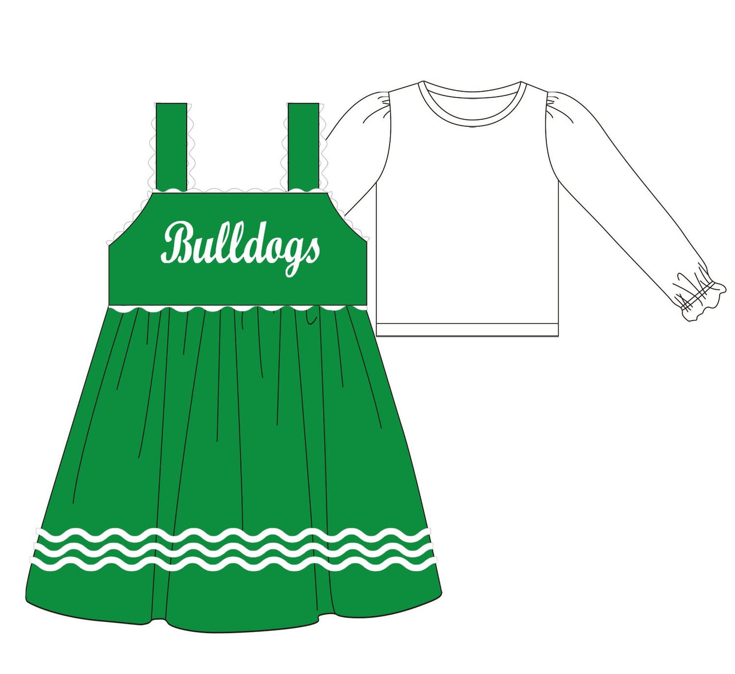 Girly Gameday- Bulldogs
